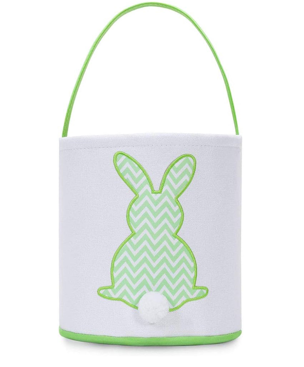 Custom Embroidered Easter Basket